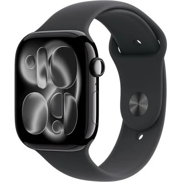 Apple Watch Series 11 GPS 46mm Space Grey Aluminium Case with Black Sport Band &ndash; M/L