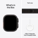 Apple Watch Ultra 3 GPS + Cellular 49mm Black Titanium Case with Black/Charcoal Trail Loop - M/L Apple Watch Ultra 3 GPS + Cellular 49mm Black Titanium Case with Black/Charcoal Trail Loop - M/L