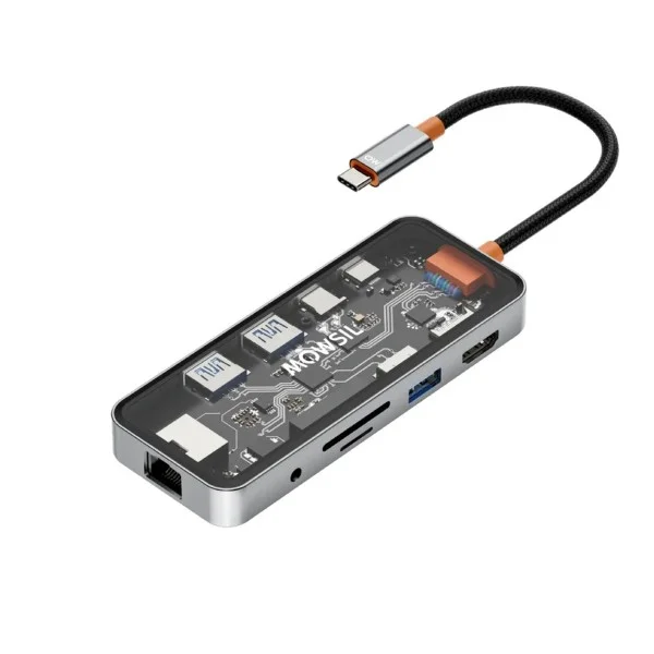 Mowsil 10-in-1 USB-C Hub 100W - MOCHB10