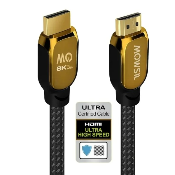 Mowsil HDMI Certified 8K 60Hz 2.1 Cable 2Meter - MOHD212