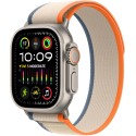 Apple Watch Ultra 2 GPS + Cellular 49mmTitanium Case with Orange/Beige Trail Loop – S/M Apple Watch Ultra 2 GPS + Cellular 49mmTitanium Case with Orange/Beige Trail Loop – S/M