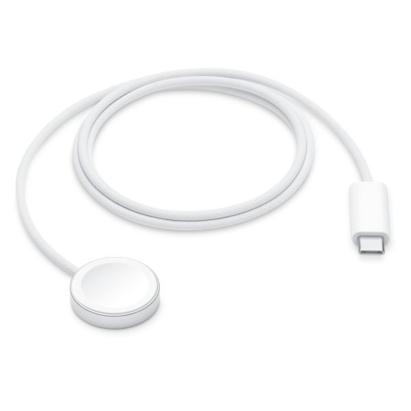Apple Watch Magnetic Fast Charger to USB-C Cable 1meter, White - MT0H3FE/A Apple Watch Magnetic Fast Charger to USB-C Cable 1meter, White - MT0H3FE/A