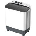 Midea Twin Tub Washing Machine 7kg Washer 4kg Dryer, White - MT100W70/W-KW