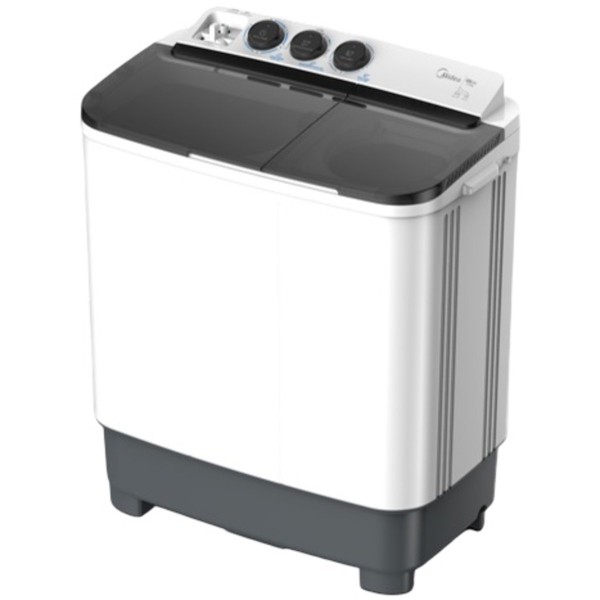 Midea Twin Tub Washing Machine 7kg Washer 4kg Dryer, White - MT100W70/W-KW