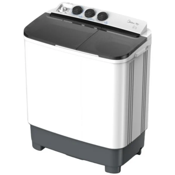 Midea Twin Tub Washing Machine 7kg Washer 4kg Dryer, White - MT100W70/W-KW