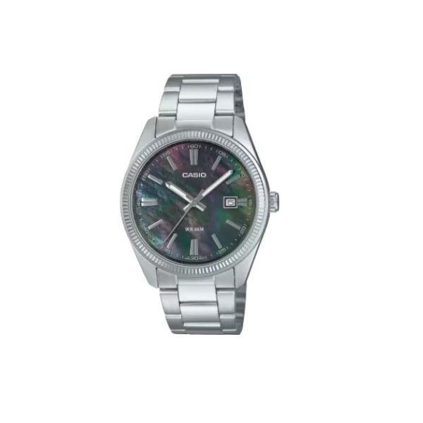 Casio Stainless Steel Band Analog Watch for Men - MTP-1302DS-1AVDF