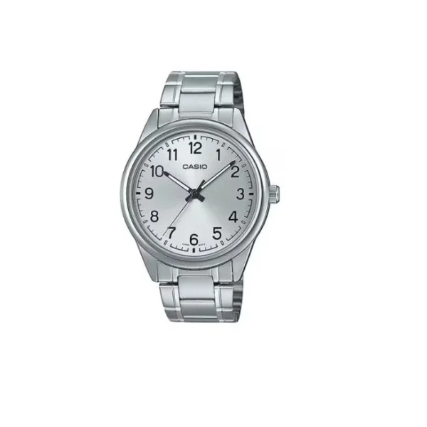 Casio Stainless Steel Band, Analog Watch for Men - MTP-V005D-7B4UDF
