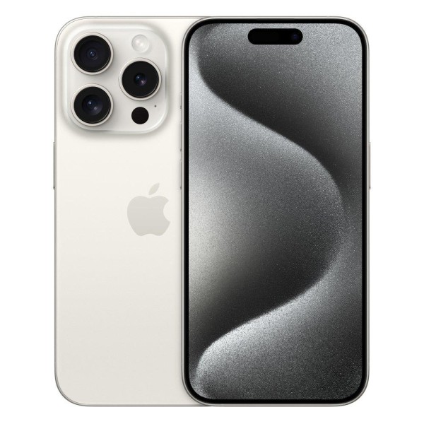 Apple iPhone 15 Pro 6.1-inch 256GB 5G - White Titanium