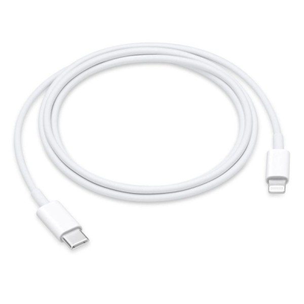 Apple USB-C to Lightning Cable 1Meter, White - MUQ93ZM/A Apple USB-C to Lightning Cable 1Meter, White - MUQ93ZM/A