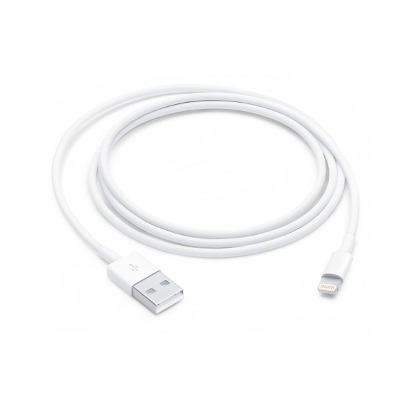 Apple USB to Lightning Cable 1meter, White - MUQW3ZM/A Apple USB to Lightning Cable 1meter, White - MUQW3ZM/A