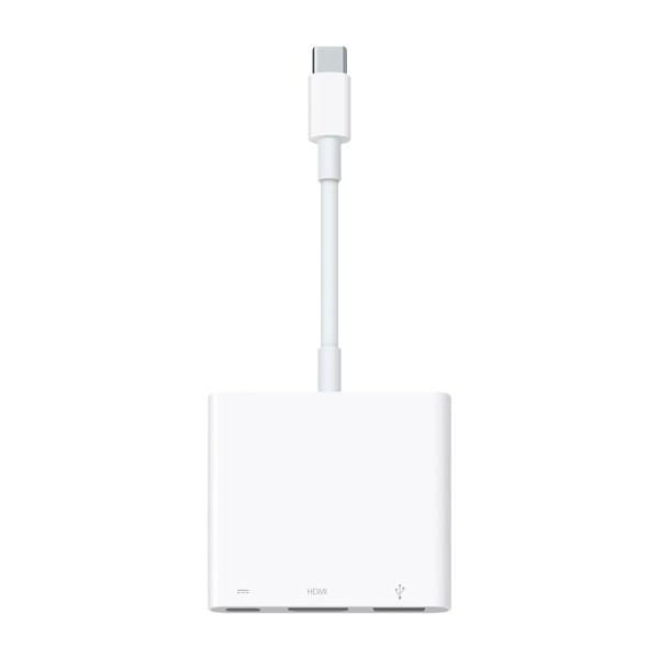 Apple USB-C Digital AV Multiport Adapter, White - MW5M3ZM/A Apple USB-C Digital AV Multiport Adapter, White - MW5M3ZM/A