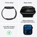 Apple Watch S10 GPS 42mm Jet Black Aluminum with Black Sport Band – S/M Apple Watch S10 GPS 42mm Jet Black Aluminum with Black Sport Band – S/M