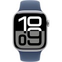 Apple Watch S10 GPS + Cellular 42mm Silver Aluminum with Denim Sport Band - S/M Apple Watch S10 GPS + Cellular 42mm Silver Aluminum with Denim Sport Band - S/M