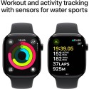 Apple Watch S10 GPS 46mm Jet Black Aluminum Case with Black Sport Band – S/M Apple Watch S10 GPS 46mm Jet Black Aluminum Case with Black Sport Band – S/M