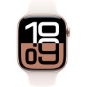 Apple Watch Series 10 GPS + Cellular 46Mm Rose Gold Aluminum Case with Light Blush Sport Band - M/L Apple Watch Series 10 GPS + Cellular 46Mm Rose Gold Aluminum Case with Light Blush Sport Band - M/L