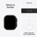 Apple Watch Ultra 2 GPS + Cellular 49mm Black Titanium Case with Black Trail Loop - S/M Apple Watch Ultra 2 GPS + Cellular 49mm Black Titanium Case with Black Trail Loop - S/M