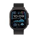 Apple Watch Ultra 2 GPS + Cellular 49mm Black Titanium with Black Titanium Milanese Loop – M Apple Watch Ultra 2 GPS + Cellular 49mm Black Titanium with Black Titanium Milanese Loop – M