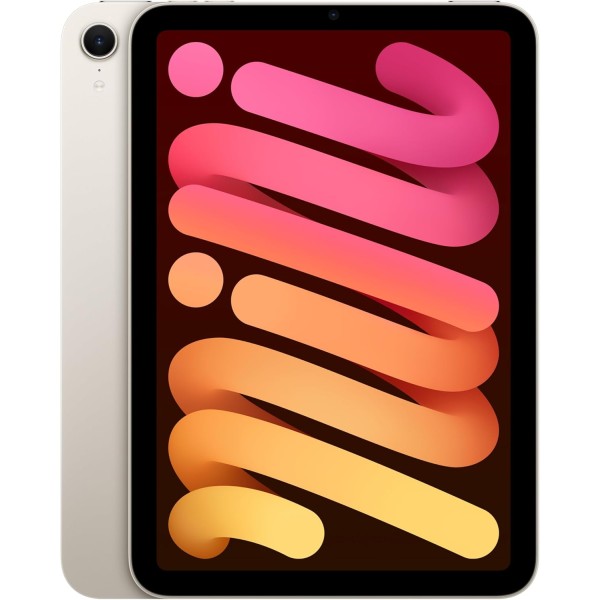 Apple iPad mini (A17 Pro) Wi-Fi Tablet, 8GB RAM, 128GB, 8.3-Inch - Starlight Apple iPad mini (A17 Pro) Wi-Fi Tablet, 8GB RAM, 128GB, 8.3-Inch - Starlight