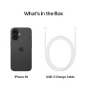 Apple iPhone 16 6.1" 256GB - Black