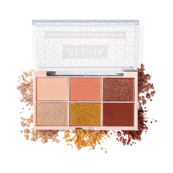 ZEENA Eyeconic Eyeshadow Palette, 010 Golden Nude