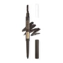 ZEENA Sculpting Brow Pencil Waterproof, 030 Dark