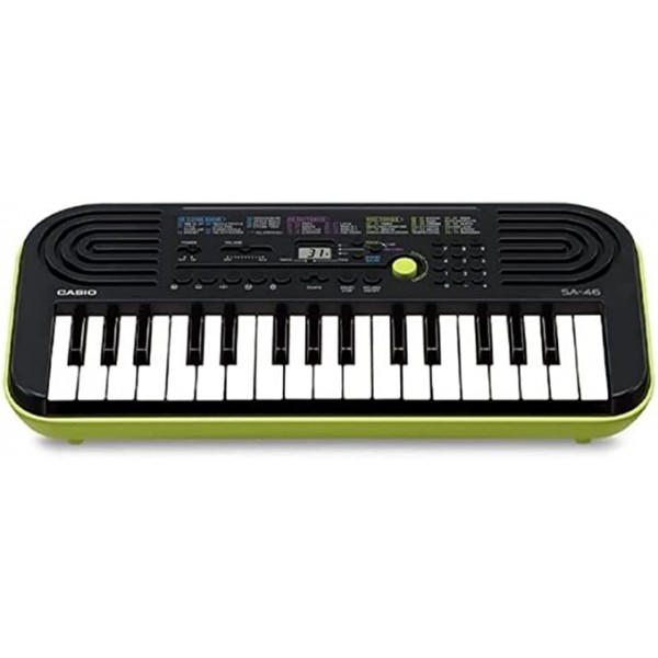 CASIO Mini Musical Keyboard, Green - SA-46AH2