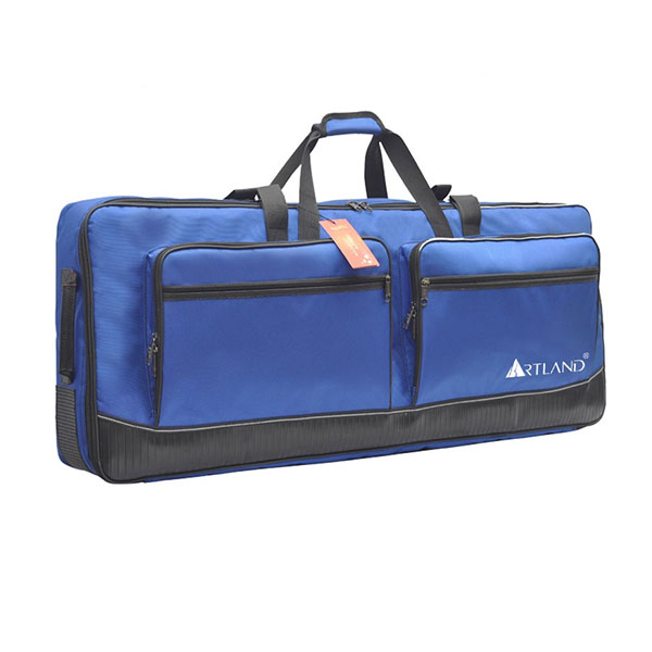 حقيبة اورج/كيبورد 61 مفتاح عالية الجودة  مقاومة للمياه لون ازرق من آرت لاند - AKB010-Blue