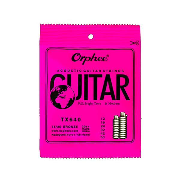 ORPHEE Acoustic Guitar Strings - TX640