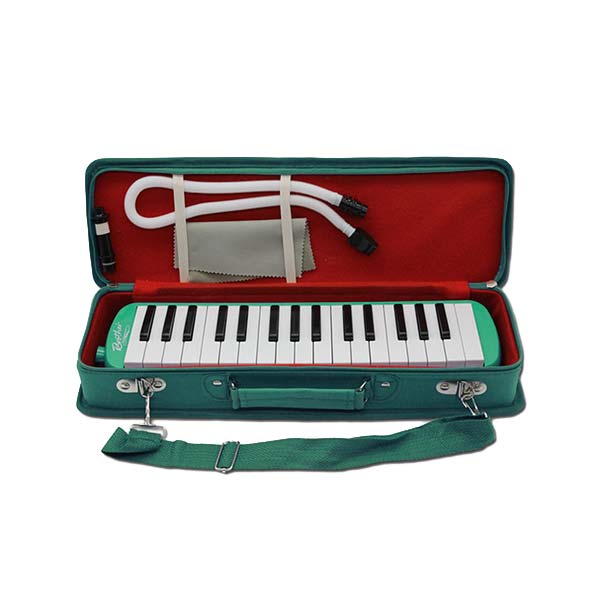 FUTURE STAR 37 Keys Melodica Piano With Hard Case, Green - BK-32-GR