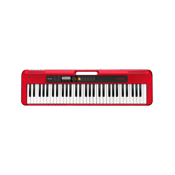 Casio 61 Keys Portable Music Keyboard, Red - CT-S200RDC2