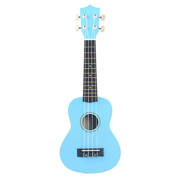 ENJOY 21inch Soprano Ukulele Guitar, Blue - E-UK21-BL