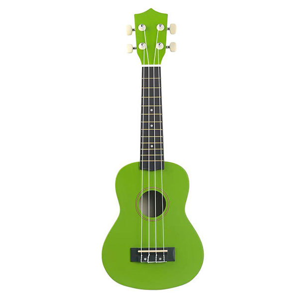 ENJOY 21inch Soprano Ukulele Guitar, Green - E-UK21-GR