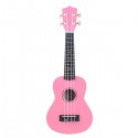 ENJOY 21inch Soprano Ukulele Guitar, Pink - E-UK21-P