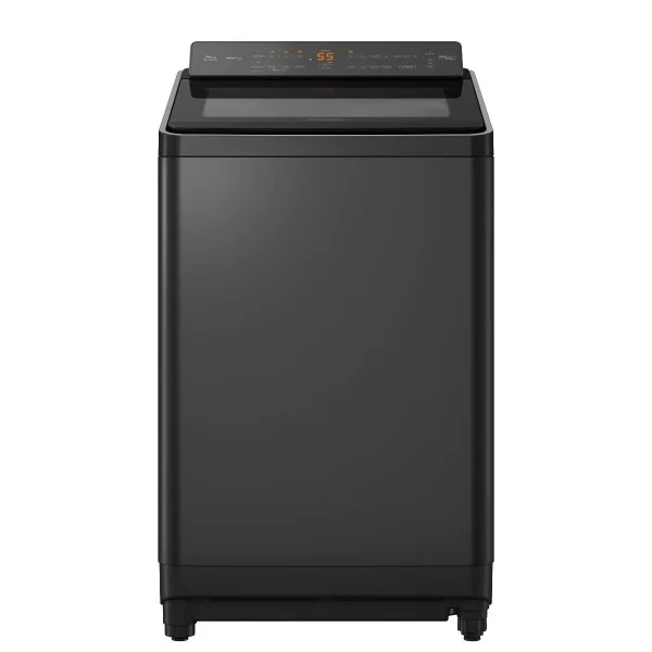 Panasonic Top Load Washer 14KG 10 Program, Black/Silver - NA-FD14X3BKW