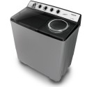 Panasonic Twin Tub Washing Machine 14KG,8KG, Abaya Wash, Silver - NA-W14XG1BKW