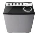 Panasonic Twin Tub Washing Machine 14KG,8KG, Abaya Wash, Silver - NA-W14XG1BKW
