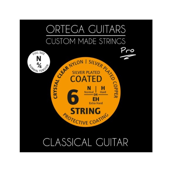 Ortega Nylon Custom Made 4/4 Classical Guitar Pro String - NYP44N
