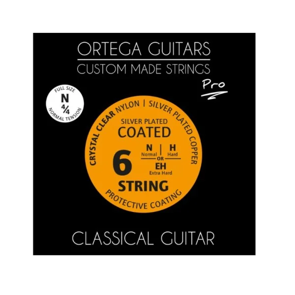 Ortega Nylon Custom Made 4/4 Classical Guitar Pro String - NYP44N