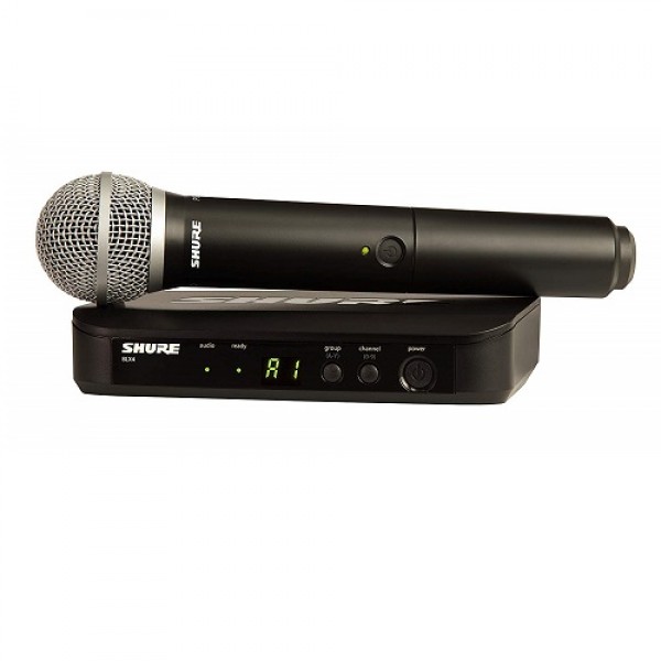 Shure Wireless Vocal System With PG58 Handheld Microphone - BLX24UK/PG58X-K14