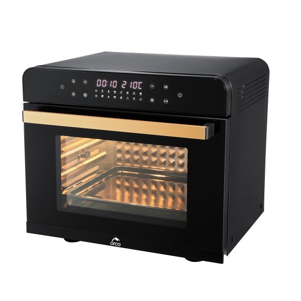 Orca 36L Capacity, 1800W Digital Air Fryer Oven, Black - OR-AFO-35LD