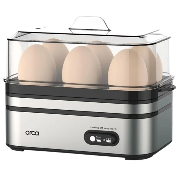 Orca Stainless Steel 6 Eggs 400W, Egg Boiler - OR-EB-KY305