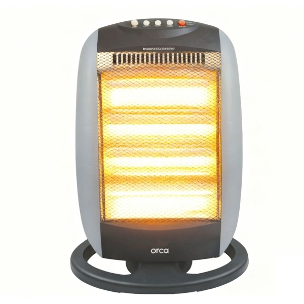 Orca 4 heat Setting Swing Quartz Heater - OR-HM-602H