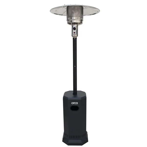 Orca SS Round Patio Heater, Black - OR-HSS-A-LBPC
