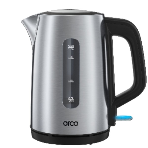 Orca 2200Watts, 1.7 Litre Kettle, Stainless Steel - OR-KE01411
