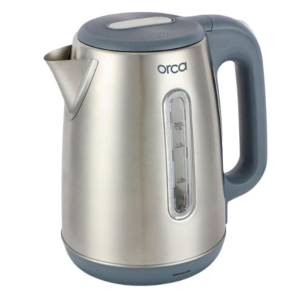 Orca 1.7Litre, 2200Watts Kettle, Stainless Steel - OR-KES0306B