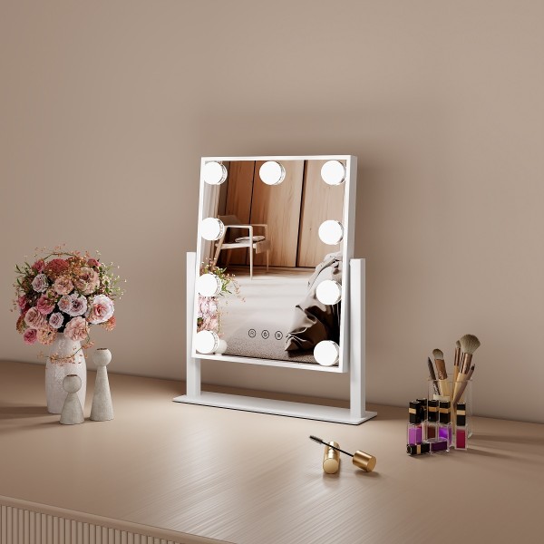 Orca Hollywood Style Mirror White LED - OR-LED-DP331