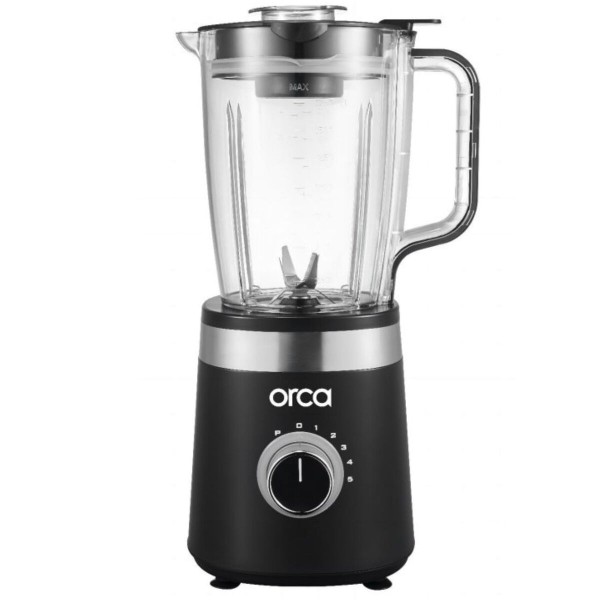 Orca 1.75L 1000W, 5 Speeds Stand Blender, Black - OR-TB-7590