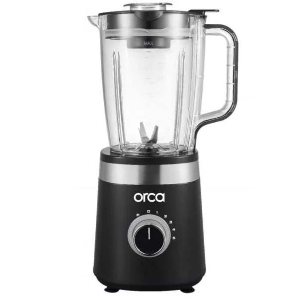Orca 1.75L 1000W, 5 Speeds Stand Blender, Black - OR-TB-7590