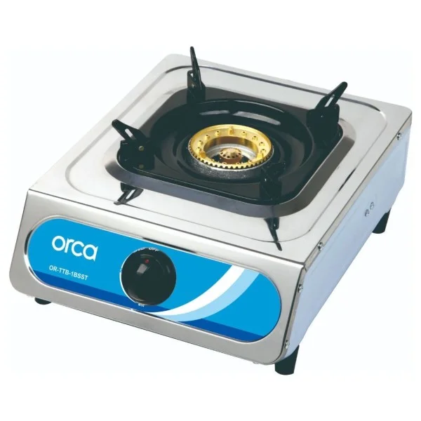 Orca Stainless Steel Tabletop, 1 Gas Burner - OR-TTB-1BSST