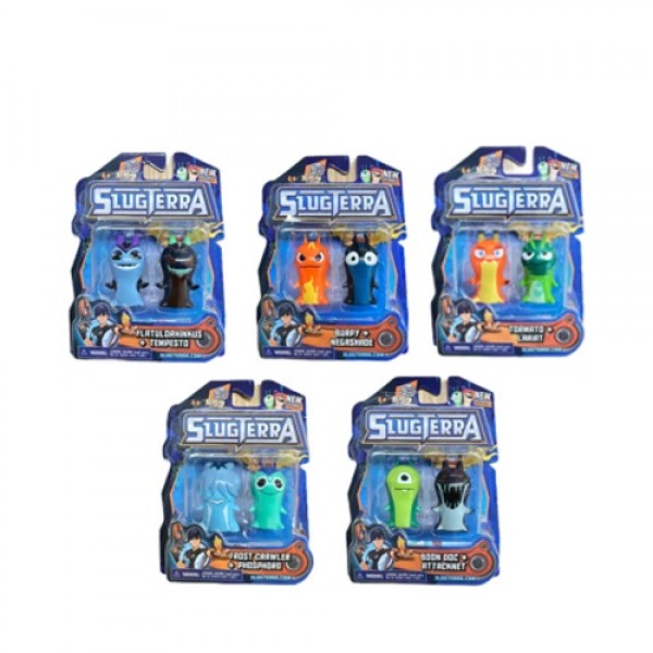Slugterra PVC Fig. Pack of 2, Assorted - ST100003-T